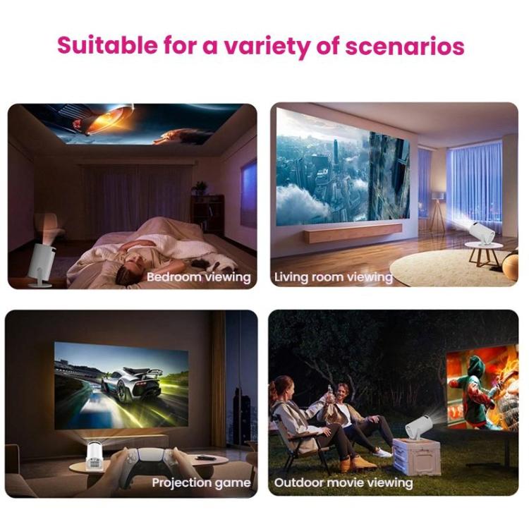 HY200 Home 1080P Projector Mini HD Smart WiFi Projector