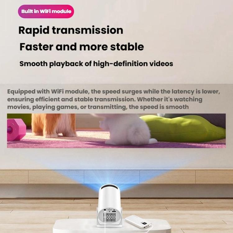 HY200 Home 1080P Projector Mini HD Smart WiFi Projector