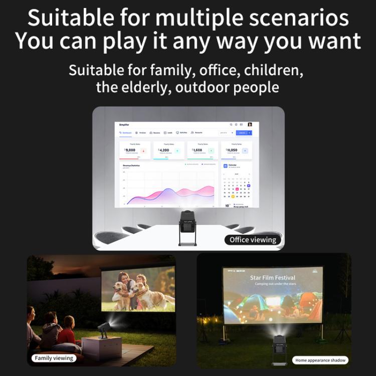 K300 Home 1080P Wireless Projector Mini 4K HD Smart Projector