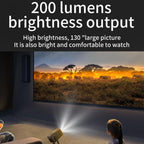 K300 Home 1080P Wireless Projector Mini 4K HD Smart Projector