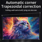 K300 Home 1080P Wireless Projector Mini 4K HD Smart Projector