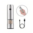 Portable Mini Electric Pepper Sea Salt Grinder