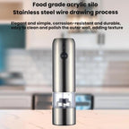 Portable Mini Electric Pepper Sea Salt Grinder