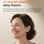 CIC Invisible Hearing Amplifier With Mini Charging Case Portable Hearing Aid Device For Seniors