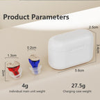 CIC Invisible Hearing Amplifier With Mini Charging Case Portable Hearing Aid Device For Seniors