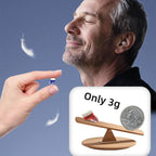 Wireless Invisible Hearing Aid With Digital Display Charging Case & Touch Control