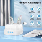 Behind-The-Ear Hearing Amplifier With Charging Case Sound Enhancer For Seniors