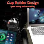 Gurxun 200W Modified Wave Intelligent Car Inverter Dual USB + Dual Type-C Port Car Power Converter