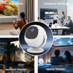 5G Dual-Band 4K High-Definition Intelligent Ball Android Projector