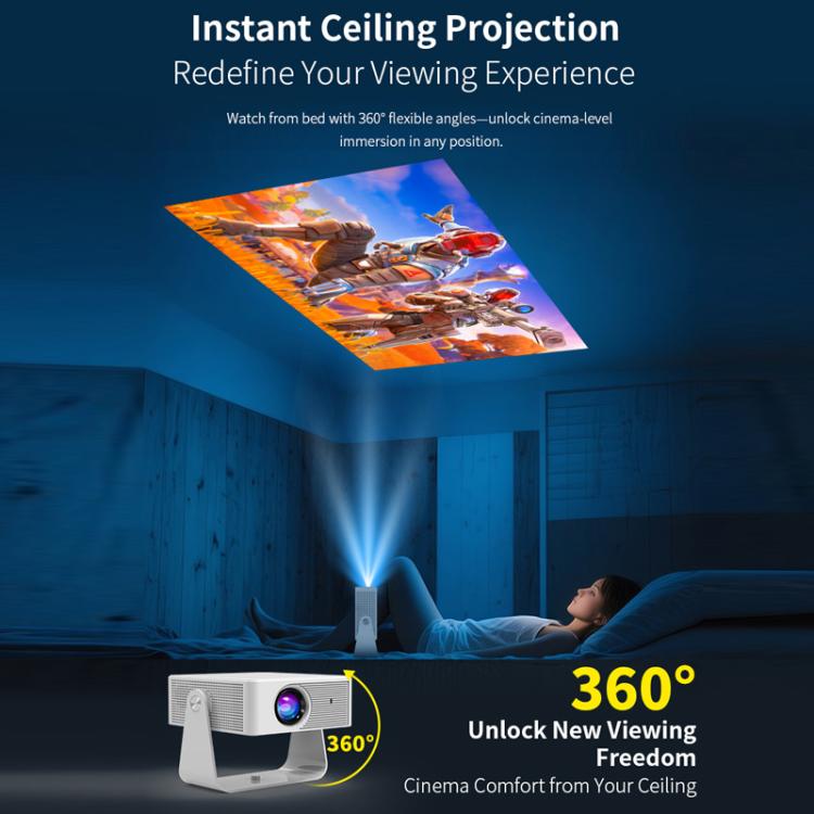 360 Degree Wireless Micro Android Projector