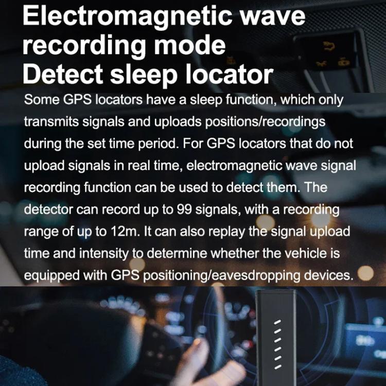 Hotel Camera Anti-Peeping Infrared Detector GPS Positioning Signal Detection Locator