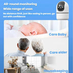 10Moons Indoor 4G Network Camera Home Remote Mobile Wireless HD Monitor