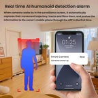 10Moons Indoor 4G Network Camera Home Remote Mobile Wireless HD Monitor