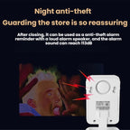 Wireless Infrared Sensor Split Supermarket Welcome Doorbell