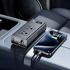 DC12V 200W Fast Charging QC3.0 PD Car Cigarette Lighter Portable Inverter