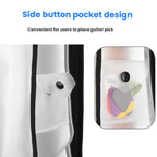 40-41 Inch Electric Guitar Dust Cover Transparent TPU Gig Bag With Dual Zippers Protective Storage Case