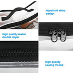 40-41 Inch Electric Guitar Dust Cover Transparent TPU Gig Bag With Dual Zippers Protective Storage Case