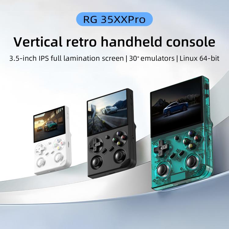 ANBERNIC RG 35XXPro Retro Handheld Console 3.5-Inch Screen Linux 64-Bit Pocket Gaming Device