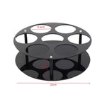 Coffee Syrup Kitchen Acrylic Countertop Round Bottle Holder