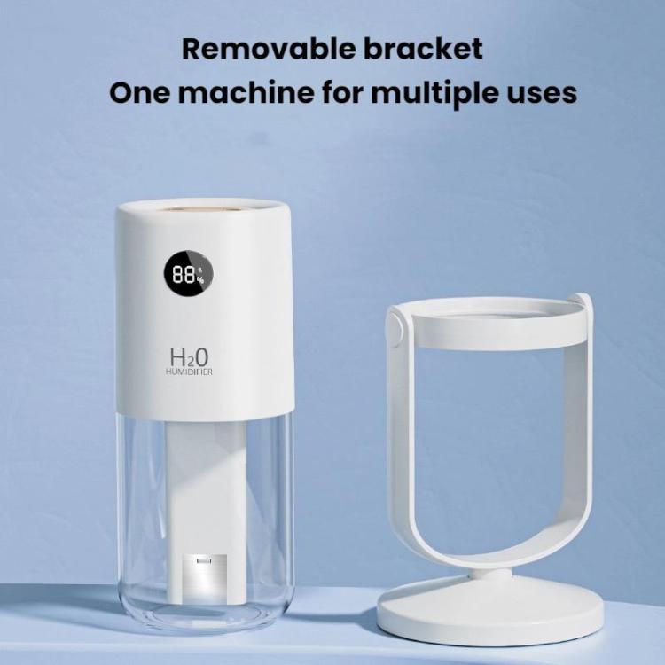 WT35 Antibacterial Dual Spray Humidifier Detachable Stand Desktop Silent Hydrating Atomizer