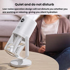 WT35 Antibacterial Dual Spray Humidifier Detachable Stand Desktop Silent Hydrating Atomizer