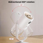 WT35 Antibacterial Dual Spray Humidifier Detachable Stand Desktop Silent Hydrating Atomizer
