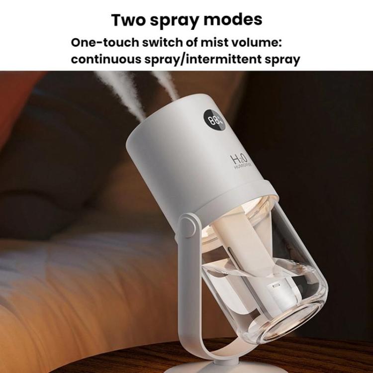 WT35 Antibacterial Dual Spray Humidifier Detachable Stand Desktop Silent Hydrating Atomizer