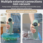 Wireless Automatic Vacuum Sealer Machine Portable Food Preservation Plastic Sealing Vacuum Machine