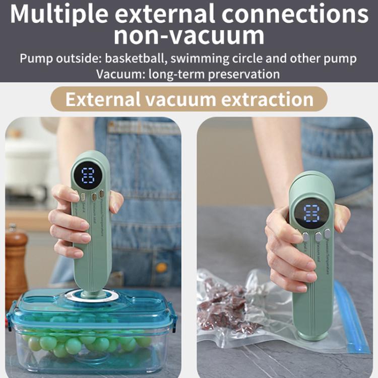 Wireless Automatic Vacuum Sealer Machine Portable Food Preservation Plastic Sealing Vacuum Machine