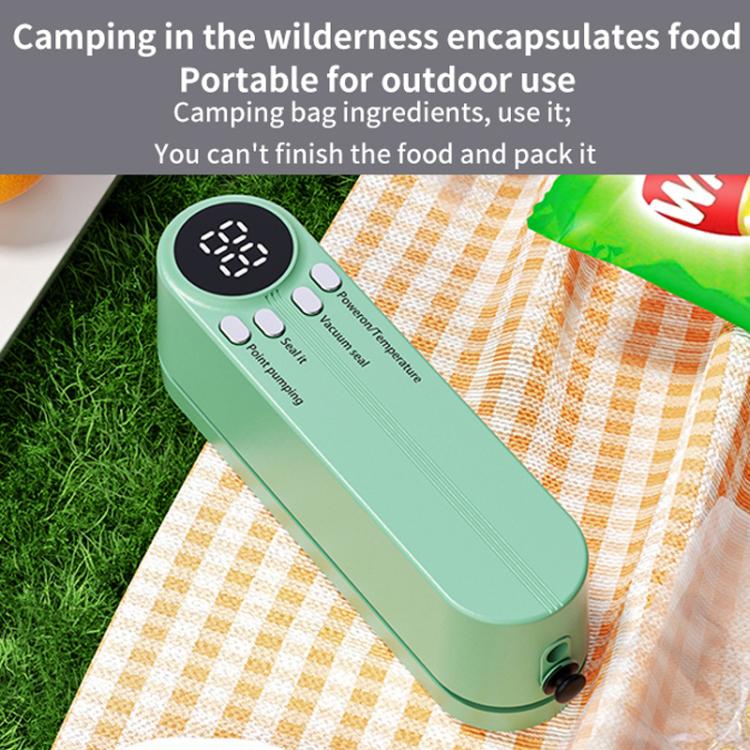 Wireless Automatic Vacuum Sealer Machine Portable Food Preservation Plastic Sealing Vacuum Machine