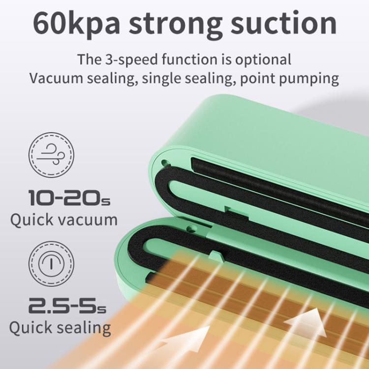 Wireless Automatic Vacuum Sealer Machine Portable Food Preservation Plastic Sealing Vacuum Machine