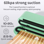 Wireless Automatic Vacuum Sealer Machine Portable Food Preservation Plastic Sealing Vacuum Machine