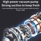 Wireless Automatic Vacuum Sealer Machine Portable Food Preservation Plastic Sealing Vacuum Machine