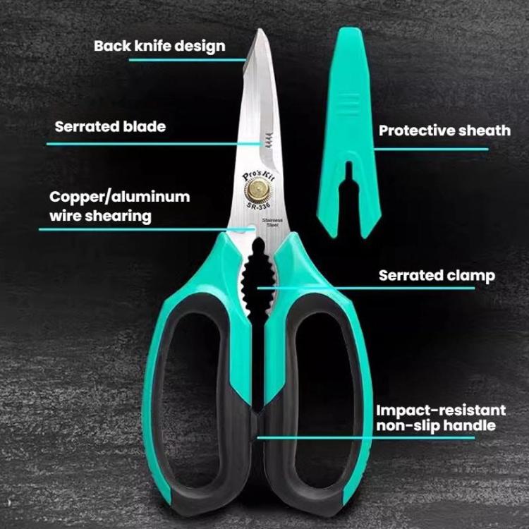 Multifunctional Stainless Steel Universal Scissors