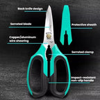 Multifunctional Stainless Steel Universal Scissors