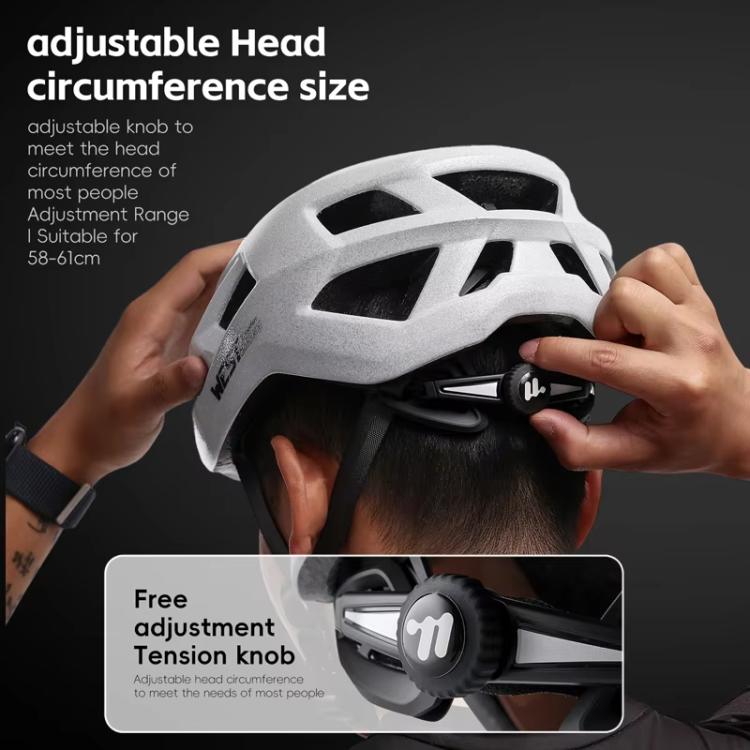 WEST BIKING Reflective Night Riding Bike Helmet with Magnetic Visor Lightweight & Breathable Unisex Cycling Helmet