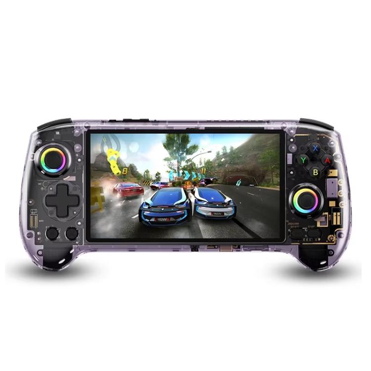 ANBERNIC RG557 Handheld Game Console 5.48-Inch AMOLED Screen Android 14 Video Game Player