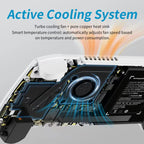 ANBERNIC RG557 Handheld Game Console 5.48-Inch AMOLED Screen Android 14 Video Game Player