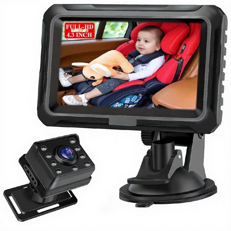 4.3 inch HD 1080P Car Baby Monitor