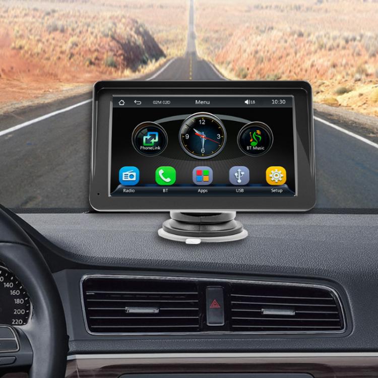 7-inch HD  Touch Screen + HD 8-light Reversing Image Wireless Carplay Car MP5 Player
