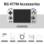 ANBERNIC RG 477M  Android 14 Handheld Game Console With Aluminum Alloy Body, 4.7-Inch LTPS In-Cell Touch Screen, 3D Hall Joystick & Self-Developed AI Assistant