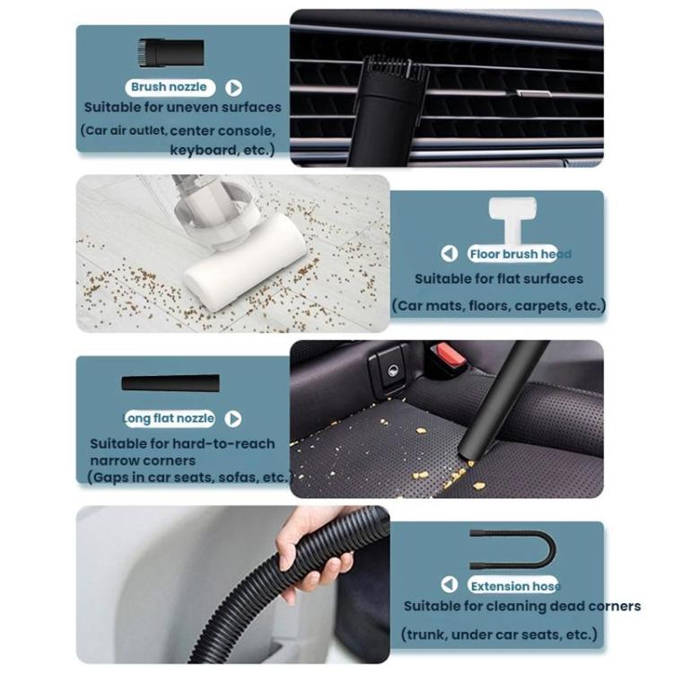 Car-mounted High-power Strong Suction Cordless Vacuum Cleaner