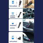 Small Powerful Handheld Vacuum Cleaner For Car And Desktop Use
