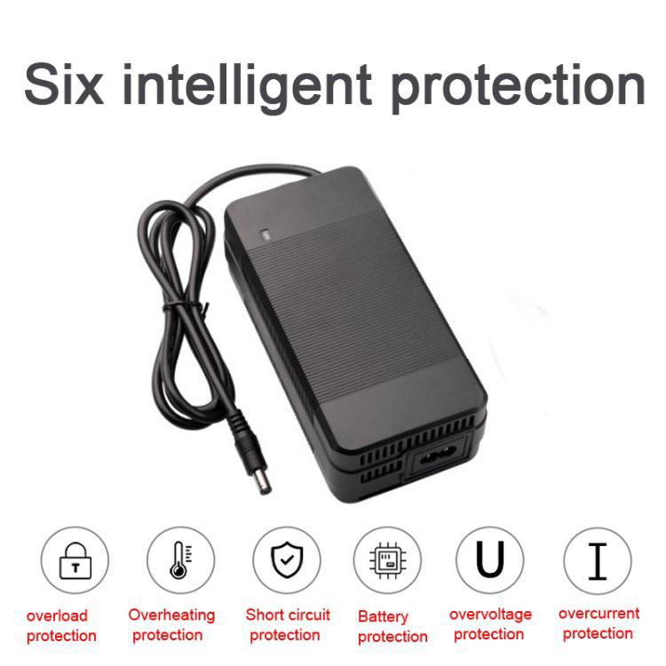 42V 4A DC Interface Electric Scooter Charger Fan Type 36V Lithium Battery Charger