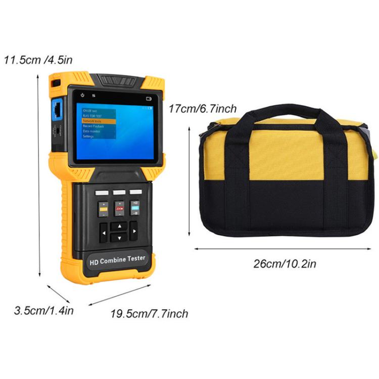 DT-T71 Network Engineering Tester Coaxial AHD/CVI/TVI Video Surveillance Tester