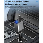 PD30W Car Charger With Retractable Cable