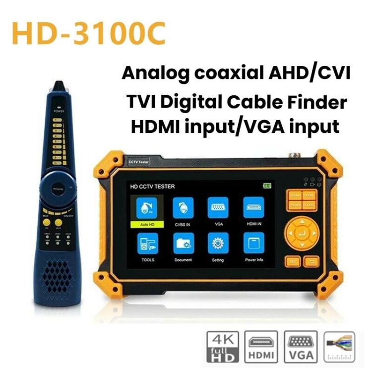 HD-3100C 5 Inch Engineering Tool Video Surveillance Tester