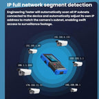 IPC9310Plus-N 4.5 Inch Engineering Tester Network Analog Coaxial Video Surveillance Tester