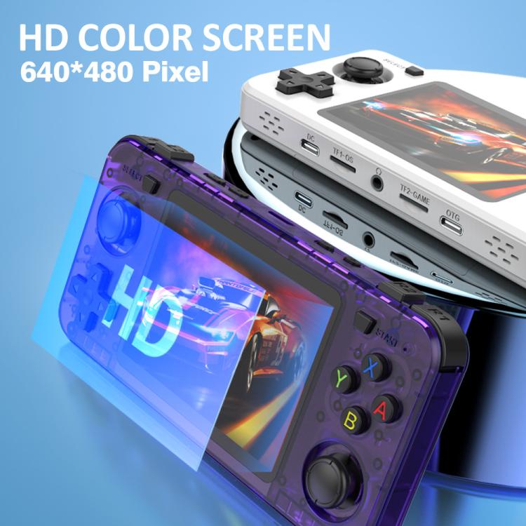 R36H 3.5 inch IPS Screen Open Source Handheld Game Console Portable Retro Pocket Console