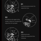 Cyclone Universal Churning Needle Coffee Cloth Chalk Needle